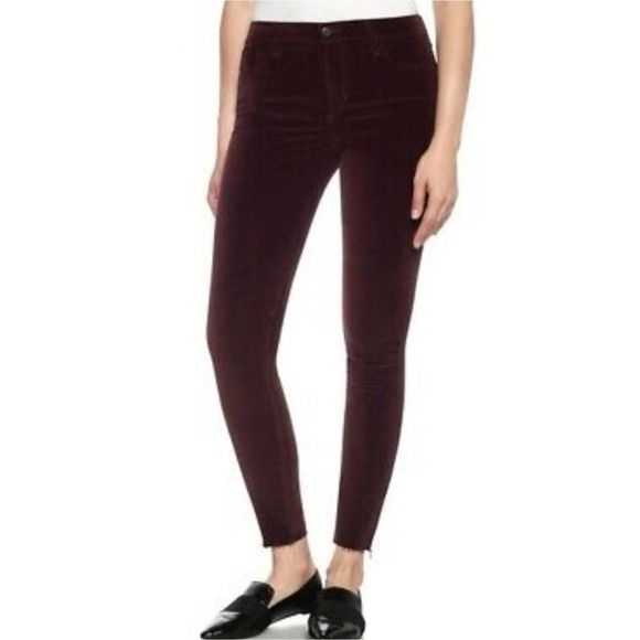 Joe's jeans merlot velvet the icon skinny jean size 29‎ new!!! - Picture 2 of 15